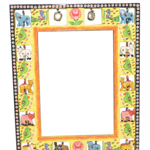 wooden mirror