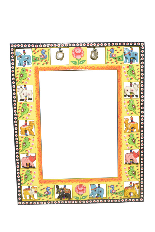wooden mirror