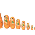stacking doll wooden